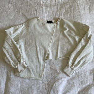 Asymmetrical sweater